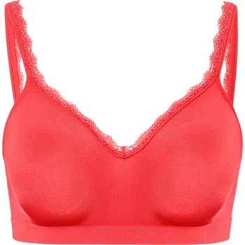 Podprsenka 663825 - Tchibo - Bezešvá měkká podprsenka - barva: červená