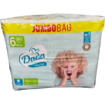 jednorázová plena Dada Extra soft bag vel. 6 (16+ kg) - 84 ks