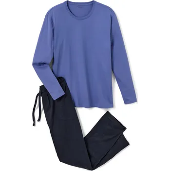 Pánské pyžamo 690910 - Tchibo - Pyžamo - pro muže - vel. L 52/54 - barva: modrá