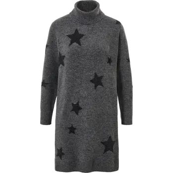 Dámské šaty 689328 - Tchibo - Pletené šaty s rolákem - pro ženy - vel. L 44/46 - barva: černá