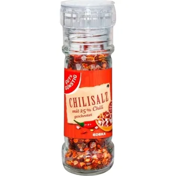 Koření G&G Chilli sůl s mlýnkem 50 g