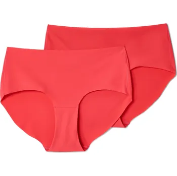 Kalhotky 663811 - Tchibo - Kalhotky Magic Cut - pro ženy - vel. L 44/46 - barva: červená