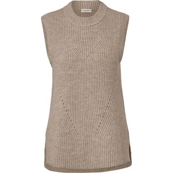 Dámská vesta Tchibo Pletená vesta béžová S 36/38
