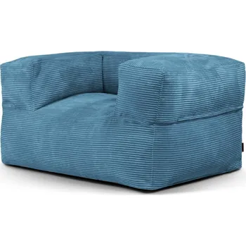 Sedací pytel Modrý manšestrový sedací vak MooG – SLOWDOWN ID_1783708