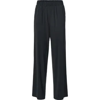 Dámské kalhoty 705022 - Tchibo - Kalhoty s širokými nohavicemi - pro ženy - vel. XL 48/50 - barva: černá
