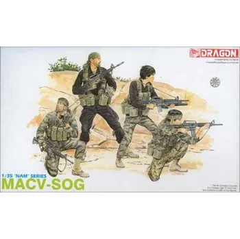 Plastikový model Dragon Model Kit figurky 3306 - MACV-SOG (1:35)