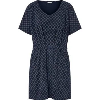 681517 - Tchibo - Plážová tunika - pro ženy - vel. L/XL - barva: modrá/s potiskem