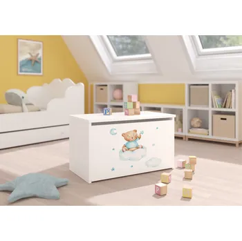 Úložný box ADRK Úložný box DARIA W-TED-BEA-CLO, bílá