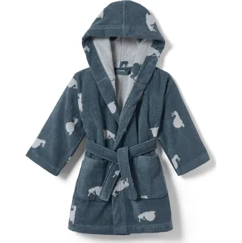 Dámský župan Tchibo Župan pro malé děti tmavě modrá 134/140