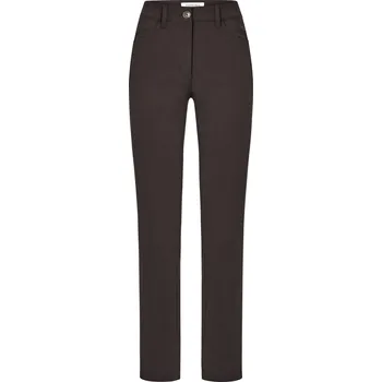 Dámské kalhoty 665331 - Tchibo - Bengalínové kalhoty - pro ženy - vel. 36 - barva: hnědá