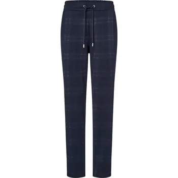 Dámské kalhoty 673431 - Tchibo - Kostkované pohodlné kalhoty - pro ženy - vel. S 36/38 - barva: modrá/kostkovaný