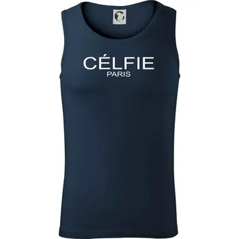 Célfie Paris - Tílko pánské Core - 2XL ( Námořní modrá (velmi tmavá - téměř černá) )