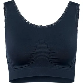 Dámské spodní prádlo 697296 - Tchibo - Bezešvá podprsenka - pro ženy - vel. L 44/46 - barva: modrá