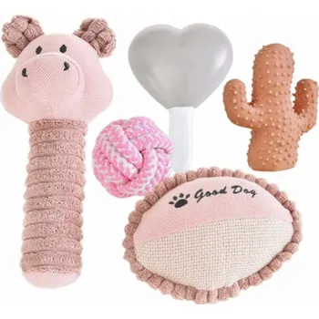 Kosmetická sada Dárková sada psa Barry King 5v1, růžová