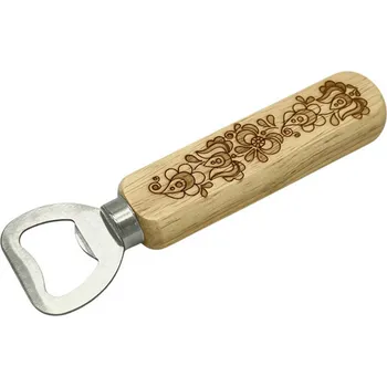 Otvírák Otvírák s ornamentem dřevěný