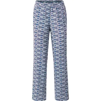 Dámské oblečení 667721 - Tchibo - Kalhoty s celopotiskem - pro ženy - vel. 34 - barva: modrá/s potiskem