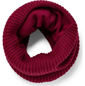 Šála 673927 - Tchibo - Pletená kruhová šála - barva: červená