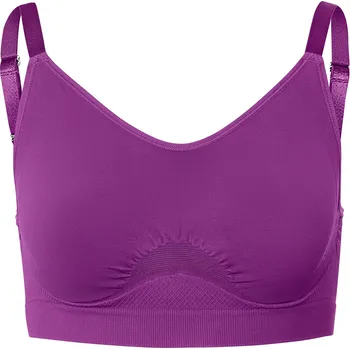 Podprsenka 685508 - Tchibo - Bezešvá sportovní podprsenka - pro ženy - vel. S 36/38 - barva: fialová
