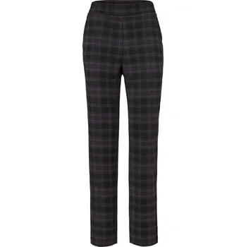 694307 - Tchibo - Kostkované kalhoty joggpant - pro ženy - vel. L 44/46 - barva: černá/žakár