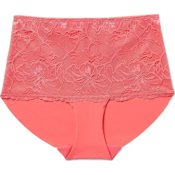 Kalhotky 694666 - Tchibo - Kalhotky s vysokým pasem - pro ženy - vel. M 40/42 - barva: oranžová