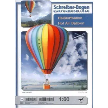 Papírový model HORKOVZDUŠNÝ BALÓN 1:60 - Betexa