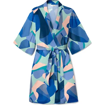 Dámský župan 682617 - Tchibo - Župan - pro ženy - vel. M 40/42 - barva: modrá