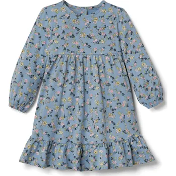 Dívčí šaty 678523 - Tchibo - Dětské žerzejové šaty - pro dívky - vel. 86/92 - barva: růžová/květovaný