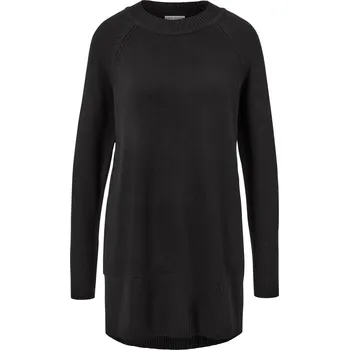 Dámský svetr 686744 - Tchibo - Dlouhý pletený svetr - pro ženy - vel. S 36/38 - barva: černá