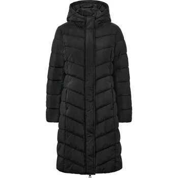 Dámský kabát 687172 - Tchibo - Prošívaný kabát s kapucí - pro ženy - vel. 42 - barva: černá