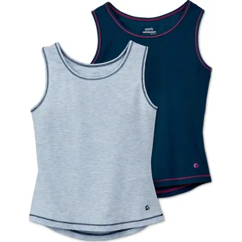 Dívčí tílko 610837 - Tchibo - Dětské funkční topy s recyklovaným materiálem - pro dívky - vel. 122/128 - barva: modrá