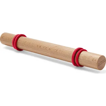 Váleček na těsto 690381 - Tchibo - Dřevěný váleček na těsto - barva: červená