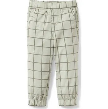 669795 - Tchibo - Dětské navlékací kalhoty – Fit »Ella« - pro dívky - vel. 110/116 - barva: zelená