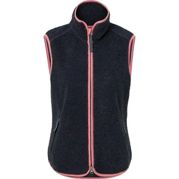 Dámská vesta 704392 - Tchibo - Vesta z hebkého plyše - pro ženy - vel. S 36/38 - barva: modrá