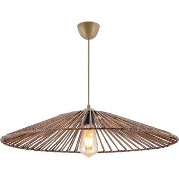 Závěsný lustr Conic, hnědá