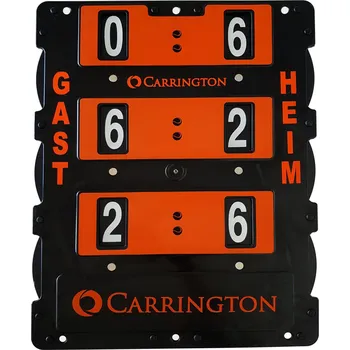 CARRINGTON Výsledková tabule (německy) - 60 x 46 cm ORANŽOVÁ|ČERNÁ