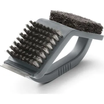 Zubní kartáček 681730 - Tchibo - Čisticí kartáček 3 v 1 - barva: černá