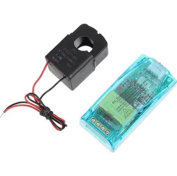 Síťový kabel Měřič spotřeby PZEM-004T 80-260VAC 100A, uvolnitelná měřící cívka