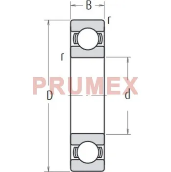 NSK 60/28 kuličkové ložisko