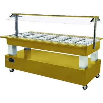 Vinotéka Roller Grill Salátový bar středový chladící SB 60 C - světlý dub