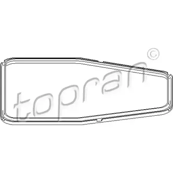 Těsnění motoru TOPRAN Těsnění olejové vany automatické převodovky TPR 500 781