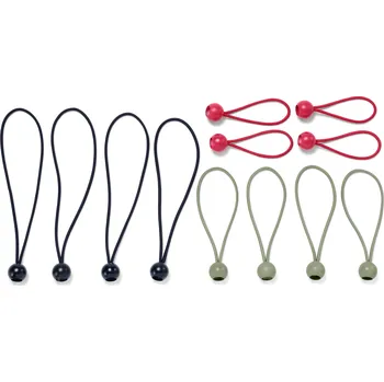 Upínací popruh 680429 - Tchibo - Upínací gumy s kuličkou - barva: modrá