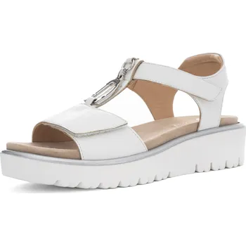 Dámské sandále ARA dámské sandály na suchý zip bílé kožené | 12-33515-04 Bilbao Velikost: 40