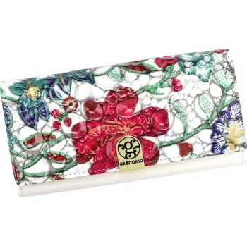 Peněženka Dámská peněženka Gregorio KL-100 Multicolour Natural and Organic Leather Horizontal RFID SECURE
