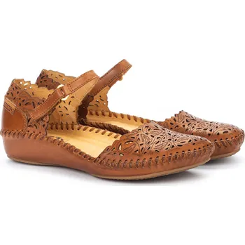 Dámské baleríny PIKOLINOS dámské baleríny s páskem hnědé kožené | 655-0906 BRANDY Velikost: 38