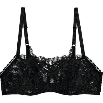 Podprsenka 713315 - Samodržící podprsenka s krajkou Passionata »Nina« - pro ženy - vel. 80C - barva: černá