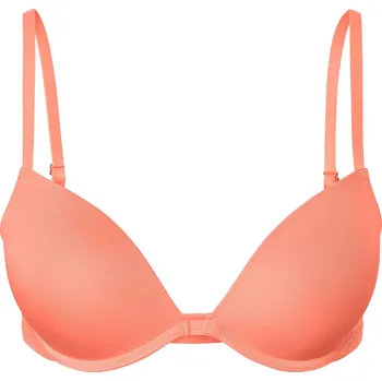 Dámské spodní prádlo 683632 - Tchibo - Podprsenka push-up s krajkou - pro ženy - vel. 75A - barva: oranžová
