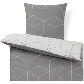 Povlečení 695180 - Tchibo - Povlečení renforcé - barva: bílá