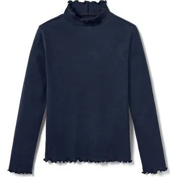 Chlapecké oblečení 668216 - Tchibo - Dětské triko s dlouhým rukávem - pro dívky - vel. 158/164 - barva: modrá