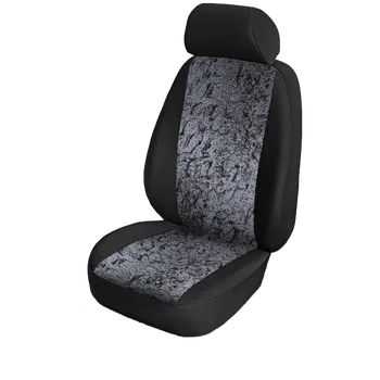 Ochranný autopotah Autopotah pro Ford Tourneo Connect (2018) - 5 míst, typ 2, Velur šedý, řidič + spolujezdec