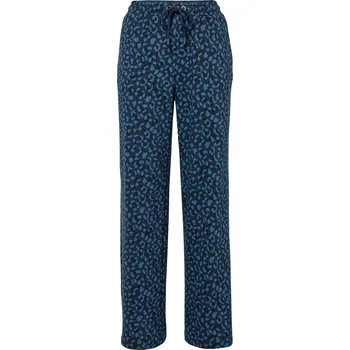 Dámské kalhoty 702430 - Tchibo - Teplákové kalhoty s potiskem - pro ženy - vel. XL 48/50 - barva: modrá/s potiskem